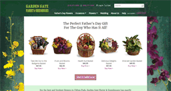 Desktop Screenshot of gardengateflowers.net