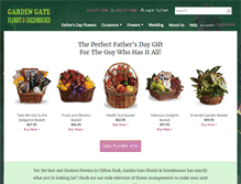 Tablet Screenshot of gardengateflowers.net